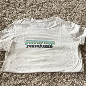 Patagonia white tee